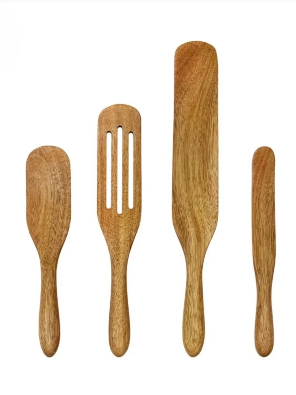 Mad Hungry 4-Piece Acacia Spurtle Set MSRP $40 As Seen on TV NIB